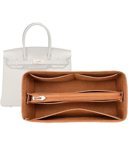 Amazon.com: Lckaey Purse Organizer for Hermes birkin bag 25 Felt